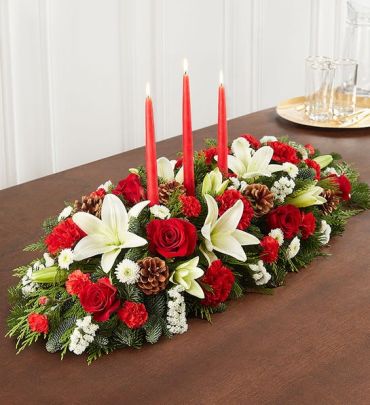 Classic Christmas Centerpiece