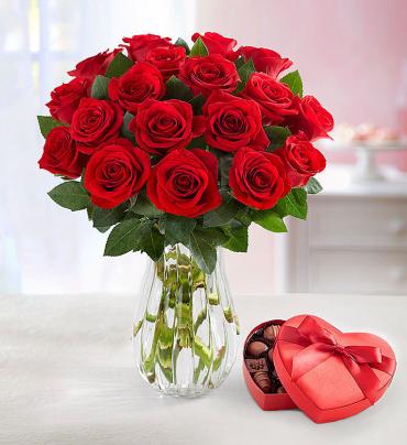 Red Roses, 18 Stems