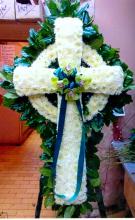 Celtic Cross with Orchids