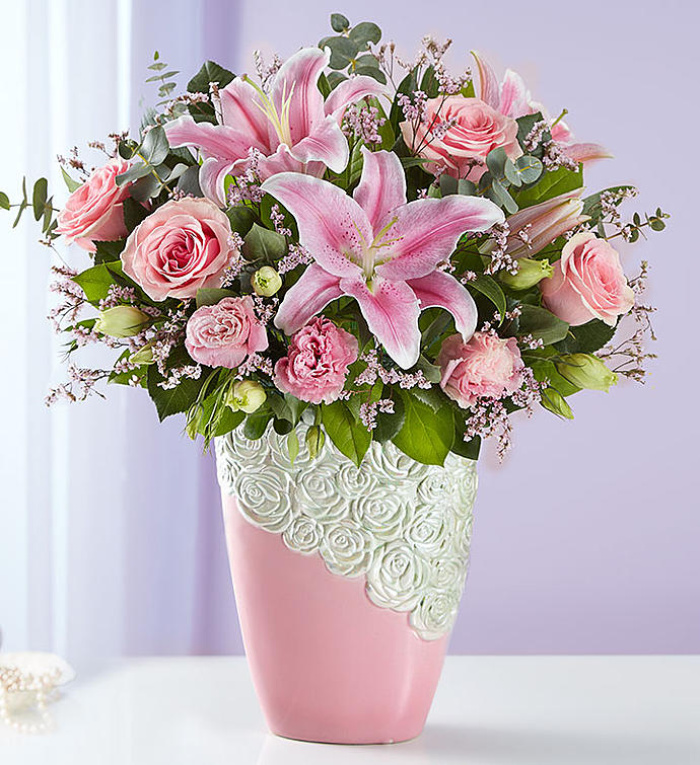 Cascading Rose & Lily Medley