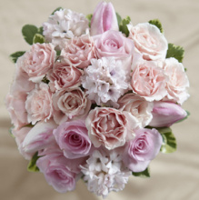 Pink Petals Bridal Bouquet