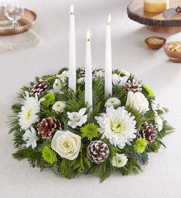 Charming Winter Centerpiece