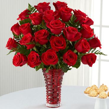 In Love with Red Roses