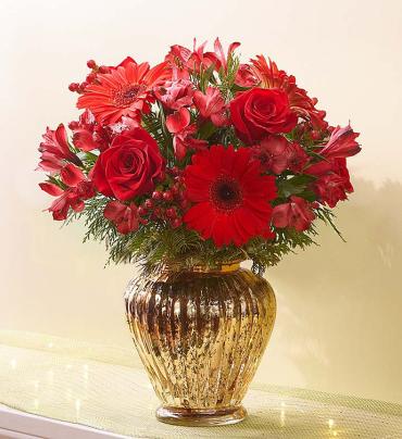 Royal Red Christmas Bouquet