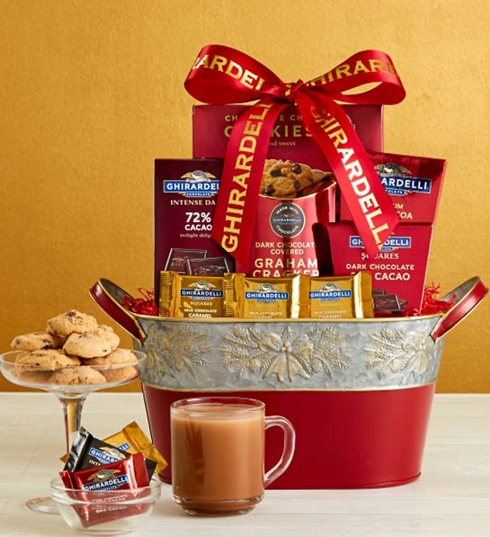 Jr Ghirardelli Gift Basket