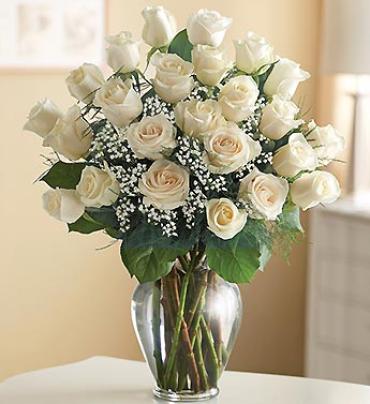 Ultimate Elegance with White Roses
