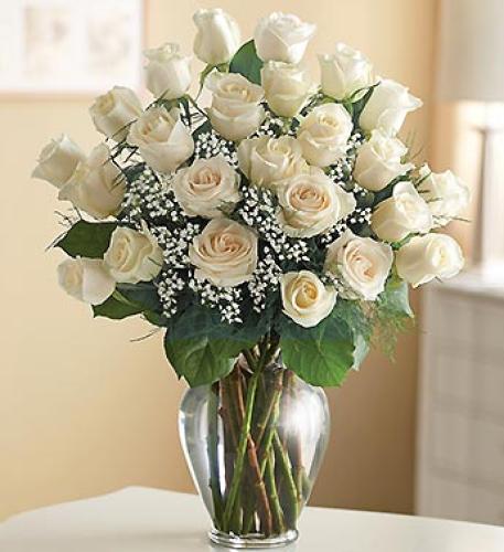 Ultimate Elegance with White Roses