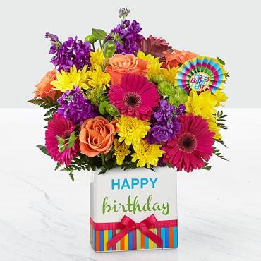 A Birthday Bringht Bouquet