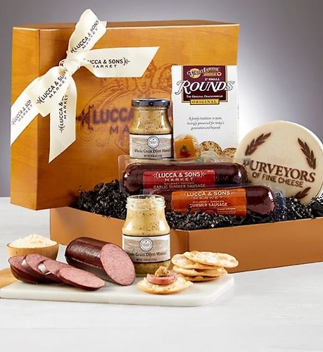 Sausage & crackers Gift Box