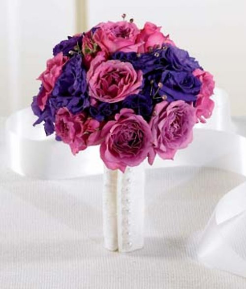 Purple Dreams Bridal Bouquet