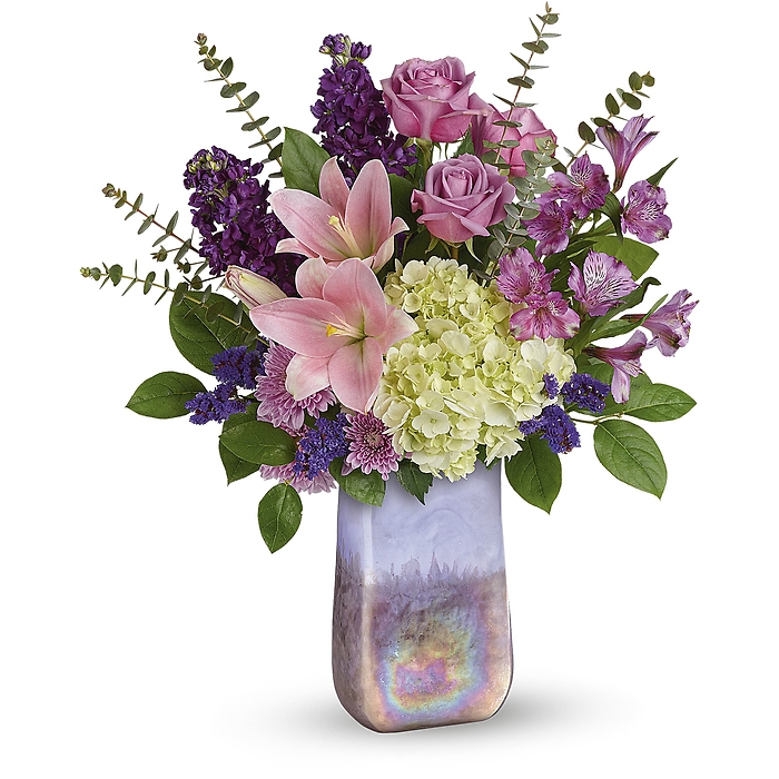 Purple Swirls Bouquet