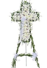 White Orchid Cross