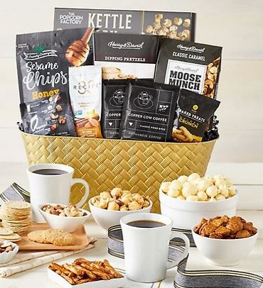 Majestic Gift Basket  black n gold