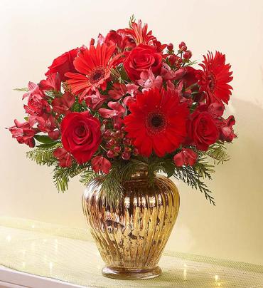 Royal Red Christmas Bouquet