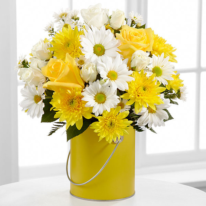 The Color Your Day With Sunshine Bouquet