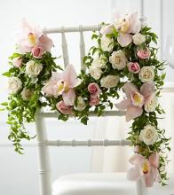 The Orchid Rose Chair Decor