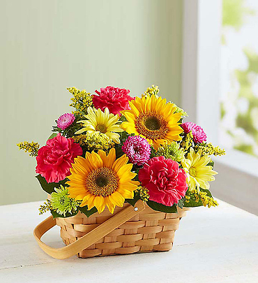 Sunny Garden Basket