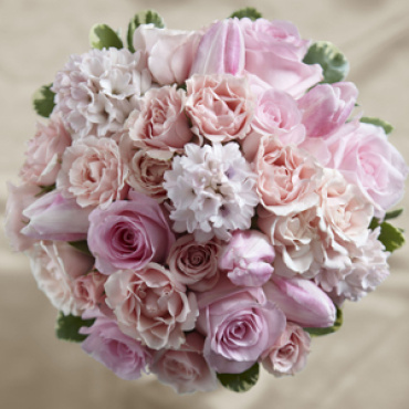 Pink Petals Bridal Bouquet