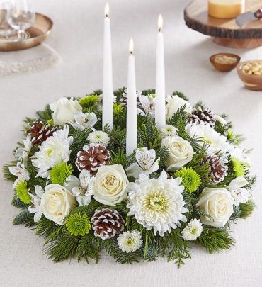 Charming Winter Centerpiece