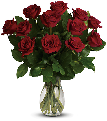 My True Love Bouquet with Red Roses
