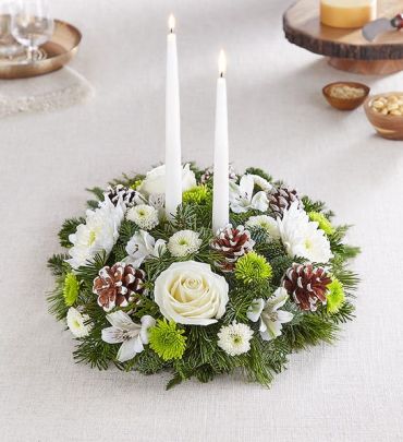 Charming Winter Centerpiece