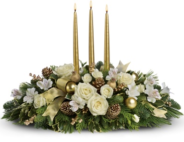 Royal Christmas Centerpiece