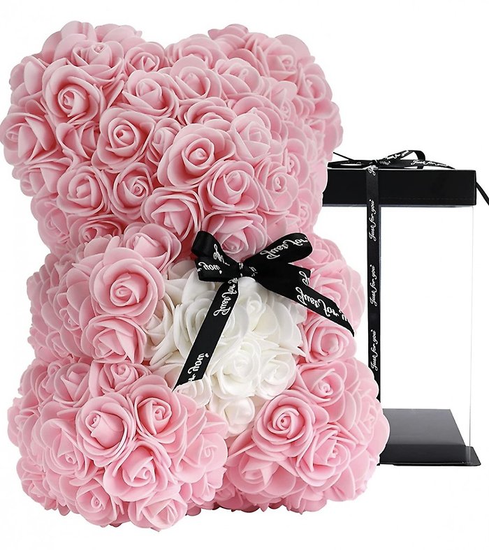 Pink Rose Bear