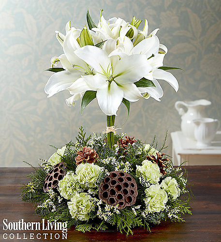 White Lily Topiary by Southern Living