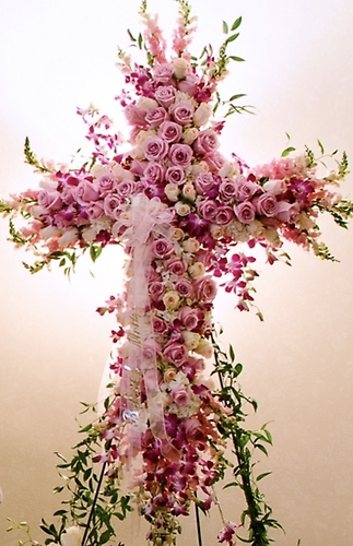 Pink Orchid Cross