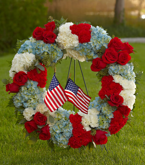 USA Wreath