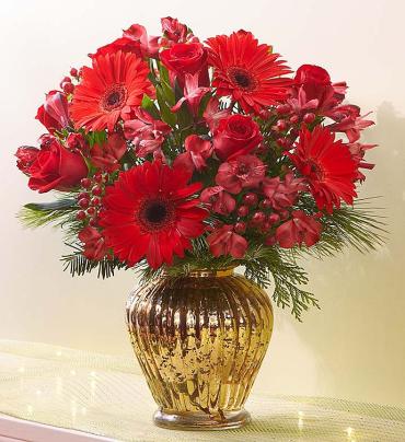 Royal Red Christmas Bouquet