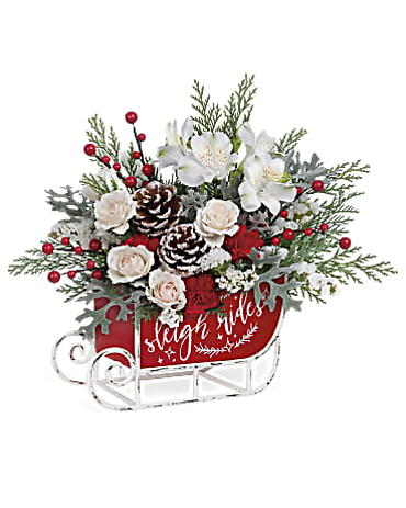 Frosted Sleigh Bouquet