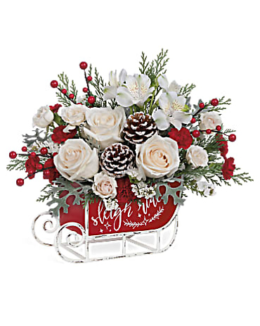 Frosted Sleigh Bouquet